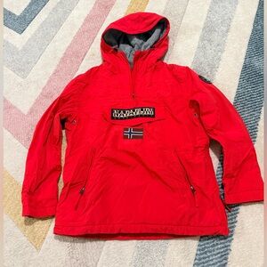 Napapijri Red Anorak Jacket